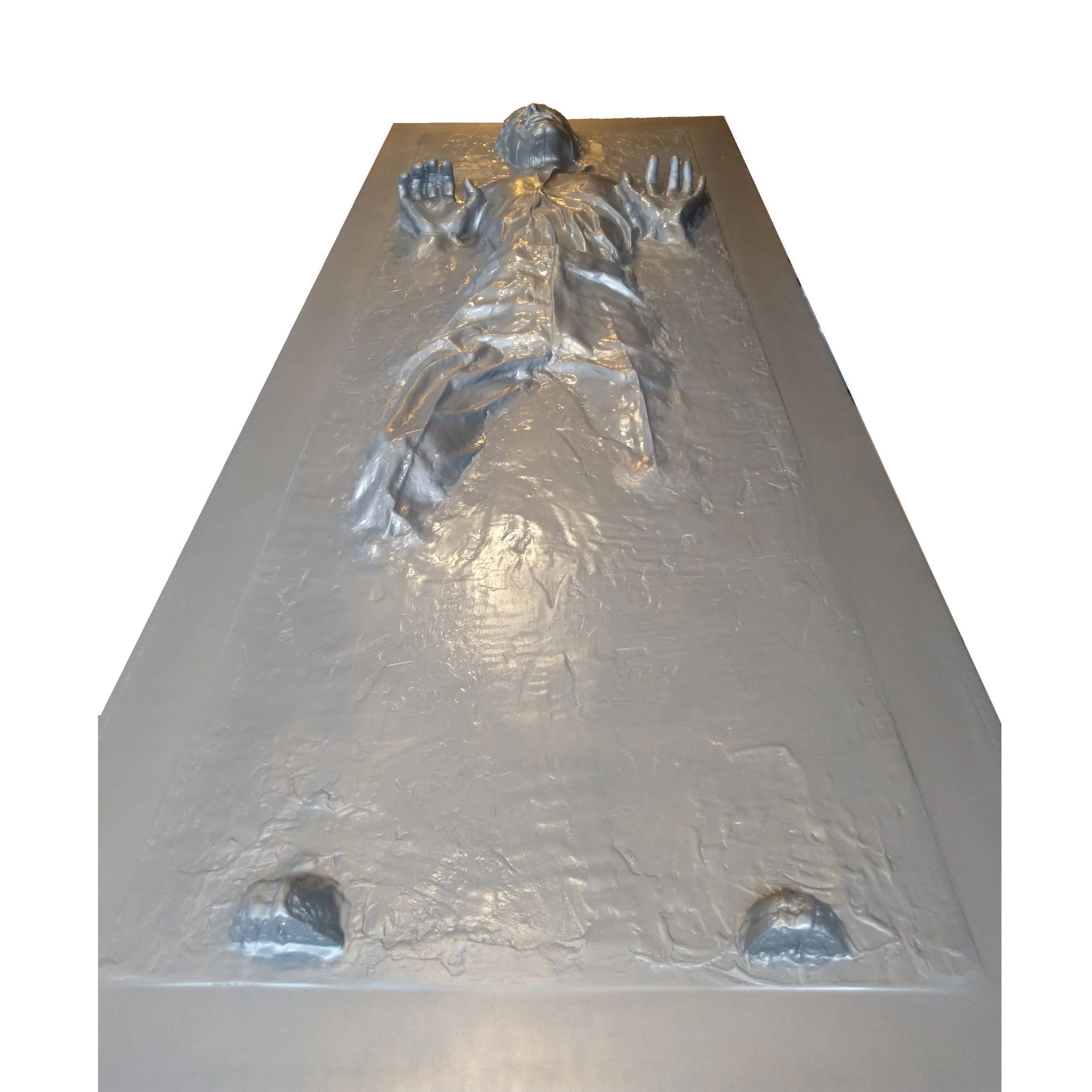Han Frozen in Carbonite- Full Rectangle Lifecast of Harrison Ford
